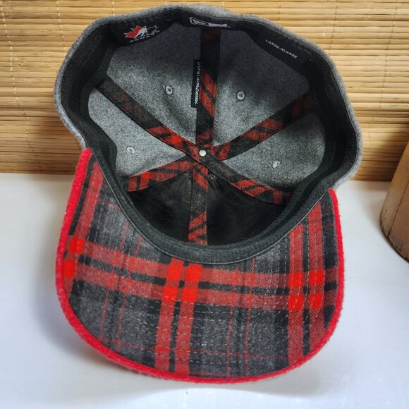 Team Canada 2015 Hat Adult Lg/XL Hockey 100th Anniversary New Era Poly Wool Warm - Picture 2 of 10